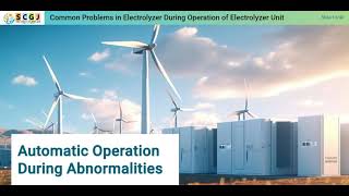 Module  503 Common Problems in Electrolyzer During Operation of Electrolyzer [upl. by Oicam201]