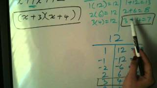 How to Factor Trinomials x2bxc [upl. by Rehsu]