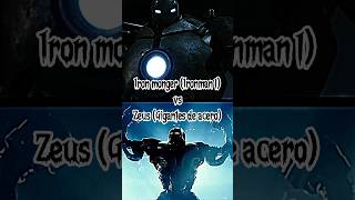 Iron Monger Ironman 1 vs Zeus Gigantes de acero ironmonger gigantesdeacero [upl. by Charline]