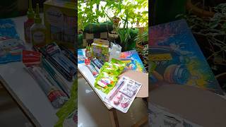 Stationery haul stationeryhaul shortvideo artsupplies haul colours stationery shorts diy [upl. by Naibaf]