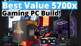 BEST VALUE RYZEN 7 5700X GAMING PC BUILD FOR 2024 [upl. by Legna886]