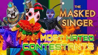 Most HATED CONTESTANTS On The Masked Singer [upl. by Alida]