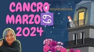 CANCRO ♋ TAROCCHI MARZO 2024 [upl. by Iand325]