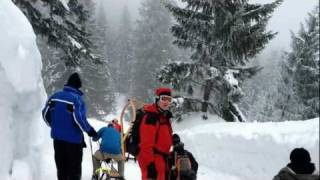 25 km Rodeln  Spitzingsee  Spitzingsattel  obere Firstalm [upl. by Nol]