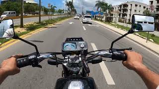 Suzuki AX100 Gopro second test motovlog suzukiax100 motorcycle asmr [upl. by Pooh839]