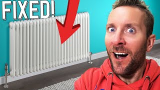 How to Fix One Radiator Not Working  Plumbing Tips [upl. by Deerc506]