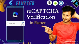 Flutter recaptcha verification  Im not a robot captcha in flutter app [upl. by Skees]