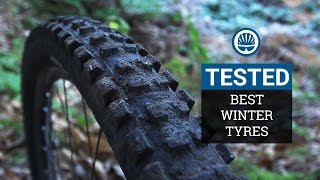 MTB Winter Tyre Mega Test  10 Winter Tyres Tested amp Rated [upl. by Selda108]