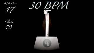 30 BPM Metronome [upl. by Zeb]