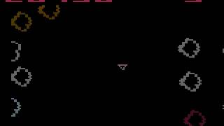 Atari 2600 Longplay 013 Asteroids [upl. by Aicina]