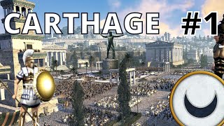 CARTHAGE RISES  RTR Imperium Surrectum  Carthage  Rome Total War Remastered  Part 1 [upl. by Dekeles]