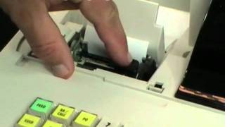 How to change the ink cartridge on the Elite CR101 Cash register tills epos [upl. by Eleen]