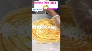 Egg Cheese Roll recipeyoutubeshortsviraltrendingshorts [upl. by Yltneb]