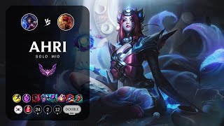 Ahri Mid vs Annie  KR Master Patch 147 [upl. by Arabrab245]