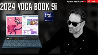 2024 Lenovo Yoga Book 9i  Live Unboxing amp Testing [upl. by Siobhan]