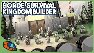 Horde Survival Kingdom Builder With AutoChess Perks  Wool At The Gates [upl. by Adnerak688]