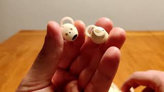 Urbanista Lisbon  Tiny Earbuds Review [upl. by Elyrad945]