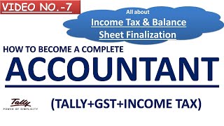 VIDEO NO 7 HOW TO PREPARE BALANCE SHEET IN TALLY  YEAR END ADJUSTMENT ENTRIES IN TALLY ERP9 [upl. by Aneehta]