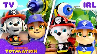 Rubble amp Crew Toys Build a Fire Station 🔥🚒 PART 2  Toymation [upl. by Marteena572]