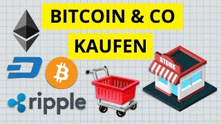 Wie und wo man Bitcoins amp alle Kryptowährungen kaufen kann  SchrittfürSchritt Anleitung 💶 [upl. by Ikaz]