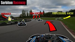 Can I win against 12 CLUELESS RACERS  Surbiton Raceway [upl. by Afrika59]