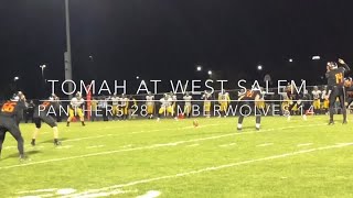 West Salem football 28 Tomah 14 [upl. by Retsim]