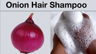 Onion Hair And Scalp Cleansing Shampoo Only 5 Ingredients [upl. by Reinnej71]