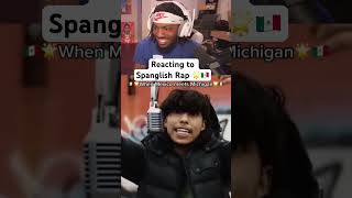 NoLifeShaq Reacting to Spanglish Rap ymngus reactionvideo [upl. by Lettig182]