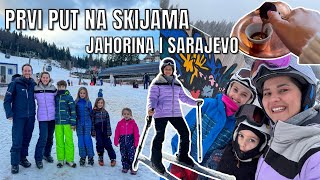 PRVI PUT SKIJAMO JAHORINA I SARAJEVO  VLOG  mama 4 djece [upl. by Mariellen360]