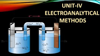 Electroanalytical methods [upl. by Ekusoyr]