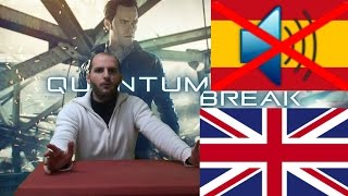 ¡¡¡QUANTUM BREAK NO SE DOBLARÁ AL ESPAÑOL  Sasel  Videojuegos  Noticias  Xbox one  Microsoft [upl. by Steiner]