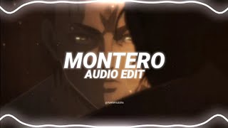 montero call me by your name  lil nas x edit audio [upl. by Akinajnat]