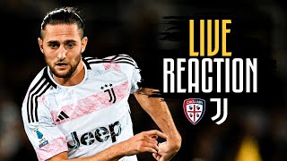 🔴 WATCH NOW CAGLIARI vs JUVENTUS  LIVE REACTION 💪⚪⚫ [upl. by Teerprah945]