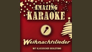 Süßer die Glocken nie klingen Karaoke Version [upl. by Ahtera261]