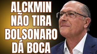 ALCKMIN SAI DO BURACO PARA PASSAR VERGONHA FALANDO DE BOLSONARO [upl. by Lezirg]