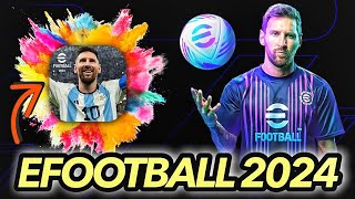 ¡BIENVENIDO A EFOOTBALL 2024  EFOOTBALL 2024 LANZAMIENTO OFICIAL [upl. by Ysnap]