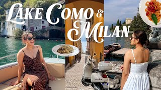 what to do in MILAN  LAKE COMO in 3 days🇮🇹 ITALY TRAVEL VLOG 2024  itinerary food tour links [upl. by Peterman]