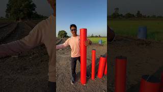 सबसे बड़ा मिर्ची पटाखा crackerstesting firecrackers comedy experiment funny [upl. by Atnovart542]