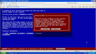 The Fake DOS ScannerFast Antivirus 2009 [upl. by Tallula909]