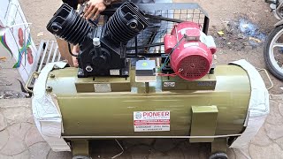 600 POUND AIR COMPRESSOR 3 HP HEAVY DUTY 🤩💪 CONTACT ☎️ 9726255752 ☎️ [upl. by Philbin928]