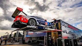 2024 12 Hours of Sebring  64 Ford Mustang GT3 Onboard race start [upl. by Ardua552]