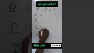 Math assessment  test your knowledge shorts maths [upl. by Rehm]