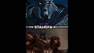 Optimus PrimeWFC vs Megatron 20 transformers shorts [upl. by Anirt473]