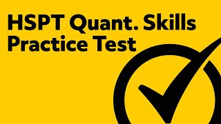 Free HSPT Quantitative Skills Practice Test [upl. by Teleya391]