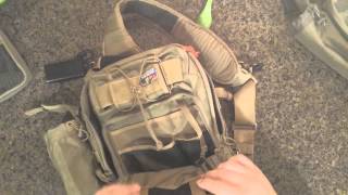 Maxpedition Malaga vs Sitka gearslinger comparison [upl. by Eltotsira]