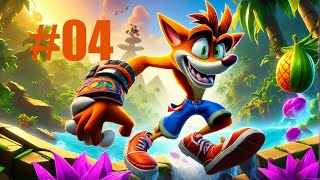 Crash Bandicoot Remastered Collection German Lets Play 4 Nervenkitzel Pur Boulder dash Park [upl. by Eelaroc122]