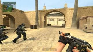 Counterstrike Source dedust Gameplay [upl. by Arundell]