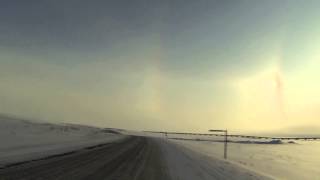 Halo 22 46 sun dog parhelic circle [upl. by Kaplan331]