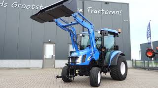 New Holland Boomer 3050 4wd CVT  04739 Draaiuren  Full Options [upl. by Alurta]