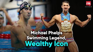 Michael Phelps The Iconic Olympians Record and Wealth [upl. by Anaujahs]